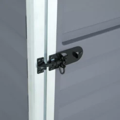 Palram - Canopia Skylight 4x6 Pent Dark Grey Plastic Shed With Floor -Deals Good Garden Tool Store palram canopia skylight 4x6 pent dark grey plastic shed with floor7290108132717 04i BQ