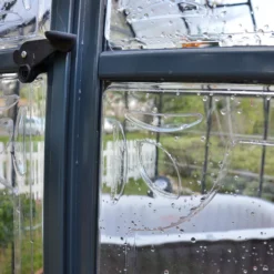 Palram - Canopia Victory Dark Grey 12x10 Greenhouse -Deals Good Garden Tool Store palram canopia victory dark grey 12x10 greenhouse7290103121914 40c