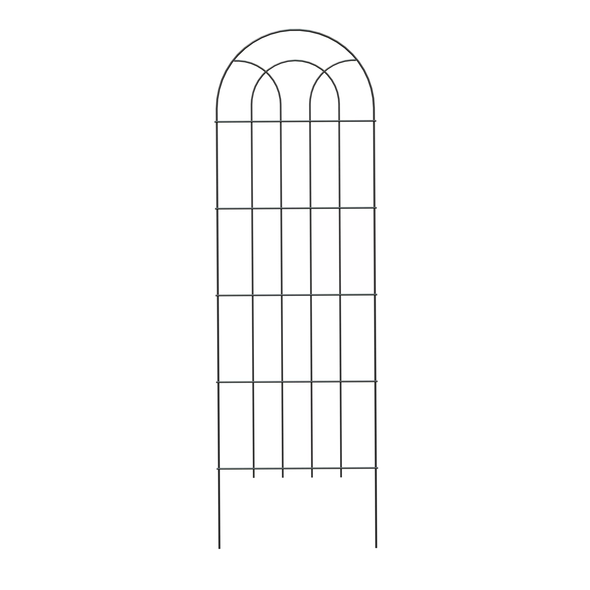 Panacea Steel Plant Support Frame (L)182cm (Dia)56cm 1 Panacea Steel Plant Support Frame (L)182cm (Dia)56cm