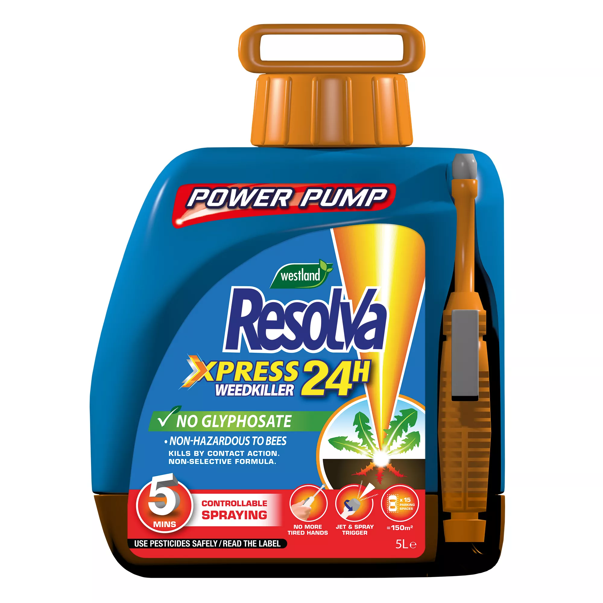 Resolva Power Pump Xpress Weed Killer 5L 1 Resolva Power Pump Xpress Weed Killer 5L