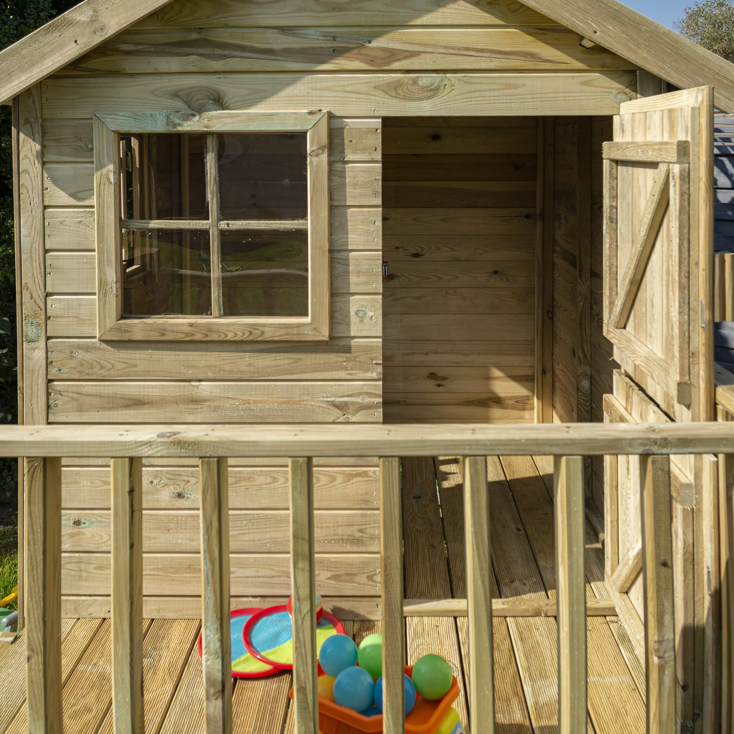 Rowlinson Cozy Cottage Apex Shiplap Playhouse 2 Rowlinson Cozy Cottage Apex Shiplap Playhouse - Image 2