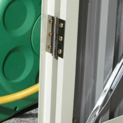 Rowlinson Trentvale 5x3 Pent Light Grey Metal Shed -Deals Good Garden Tool Store rowlinson trentvale 5x3 pent light grey metal shed5013856206330 38c bq