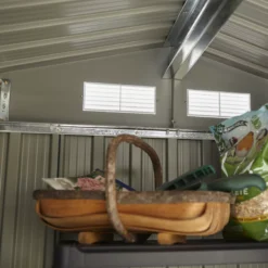 Rowlinson Trentvale 6x4 Apex Dark Grey Metal Shed -Deals Good Garden Tool Store rowlinson trentvale 6x4 apex dark grey metal shed5013856206309 38c bq