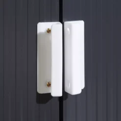 Rowlinson Trentvale 6x4 Apex Dark Grey Metal Shed -Deals Good Garden Tool Store rowlinson trentvale 6x4 apex dark grey metal shed5013856206309 40c bq