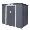 Rowlinson Trentvale 6x4 Pent Dark Grey Metal Shed