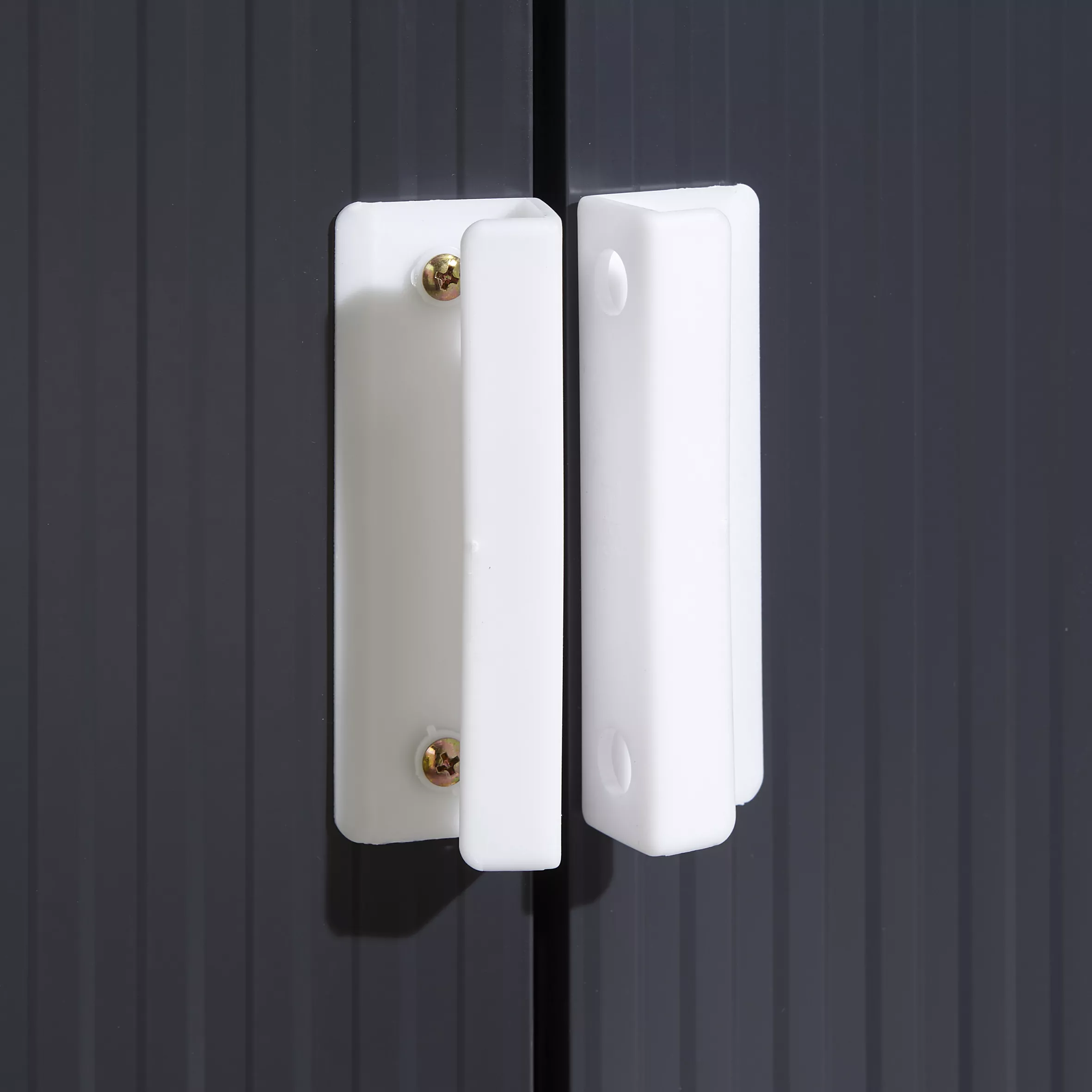 Rowlinson Trentvale 6x4 Pent Dark Grey Metal Shed 10 Rowlinson Trentvale 6x4 Pent Dark Grey Metal Shed - Image 10