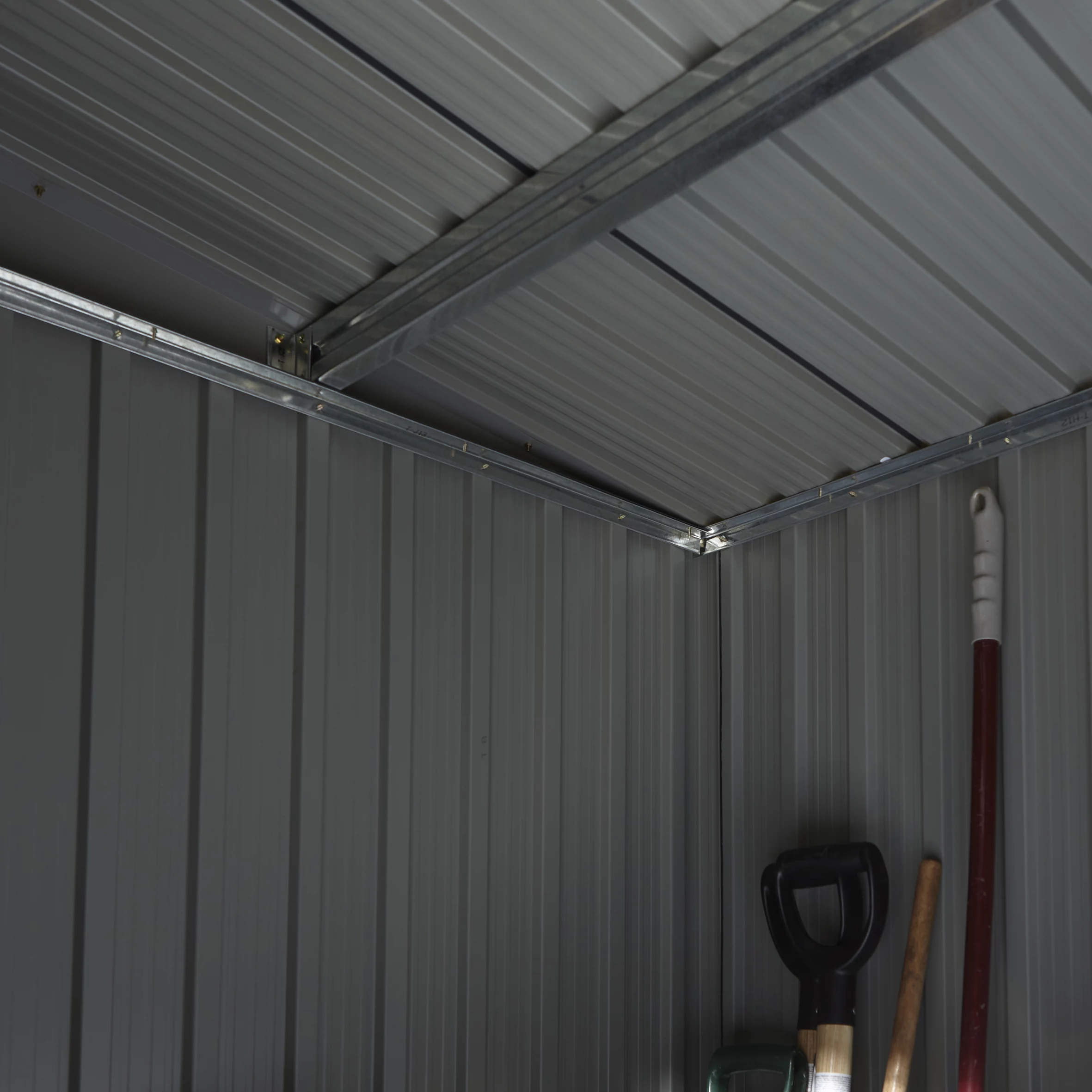 Rowlinson Trentvale 6x4 Pent Dark Grey Metal Shed 11 Rowlinson Trentvale 6x4 Pent Dark Grey Metal Shed - Image 11