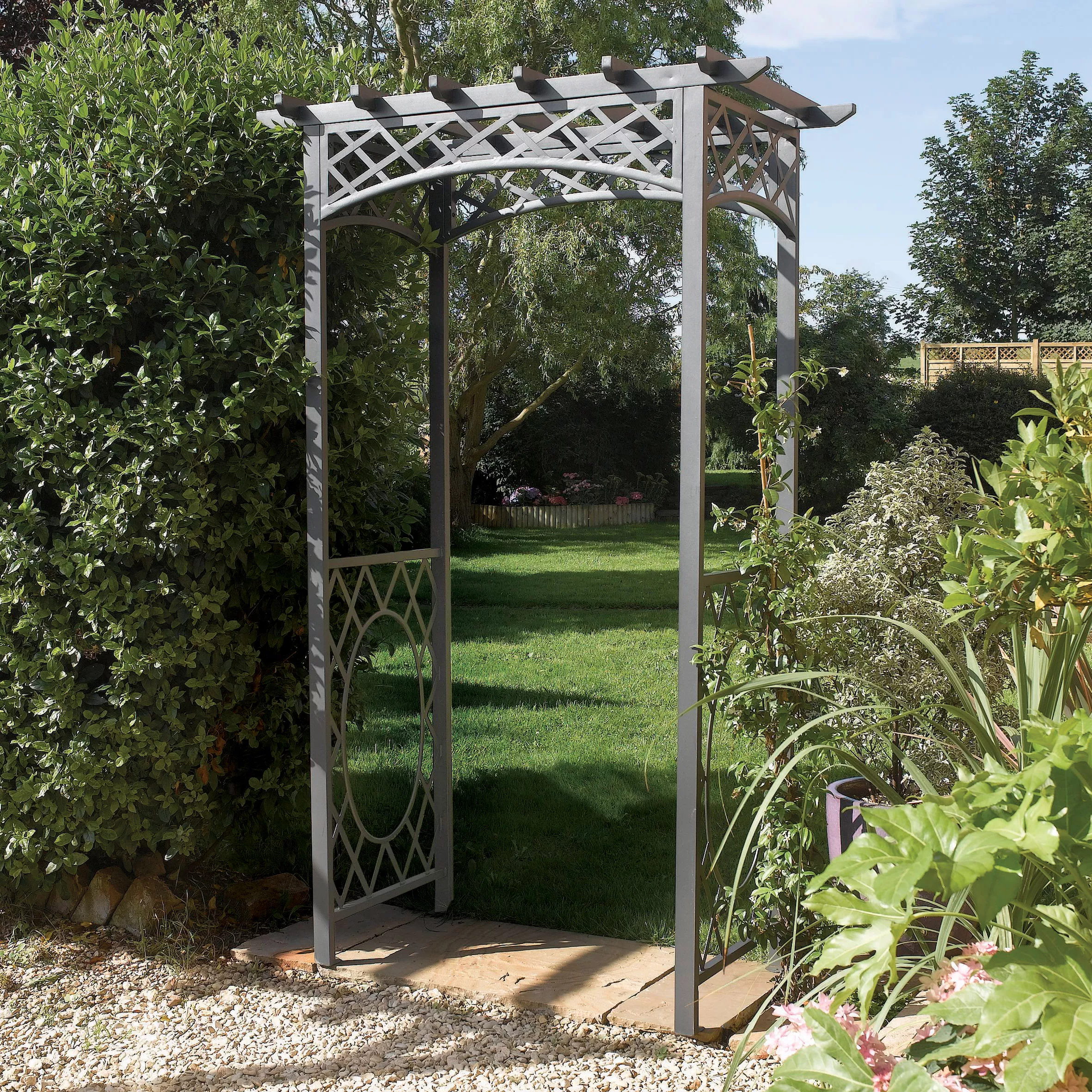 Rowlinson Wrenbury Square Top Steel Arch 1 Rowlinson Wrenbury Square Top Steel Arch