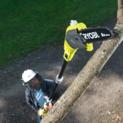 Ryobi ONE+ 18V Cordless Pole Saw RPP182020 -Deals Good Garden Tool Store ryobi one 18v cordless pole saw rpp1820204892210216922 01i bq