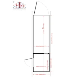 Shire 11x3 Chicken Coop -Deals Good Garden Tool Store shire 11x3 chicken coop5019804111947 02t