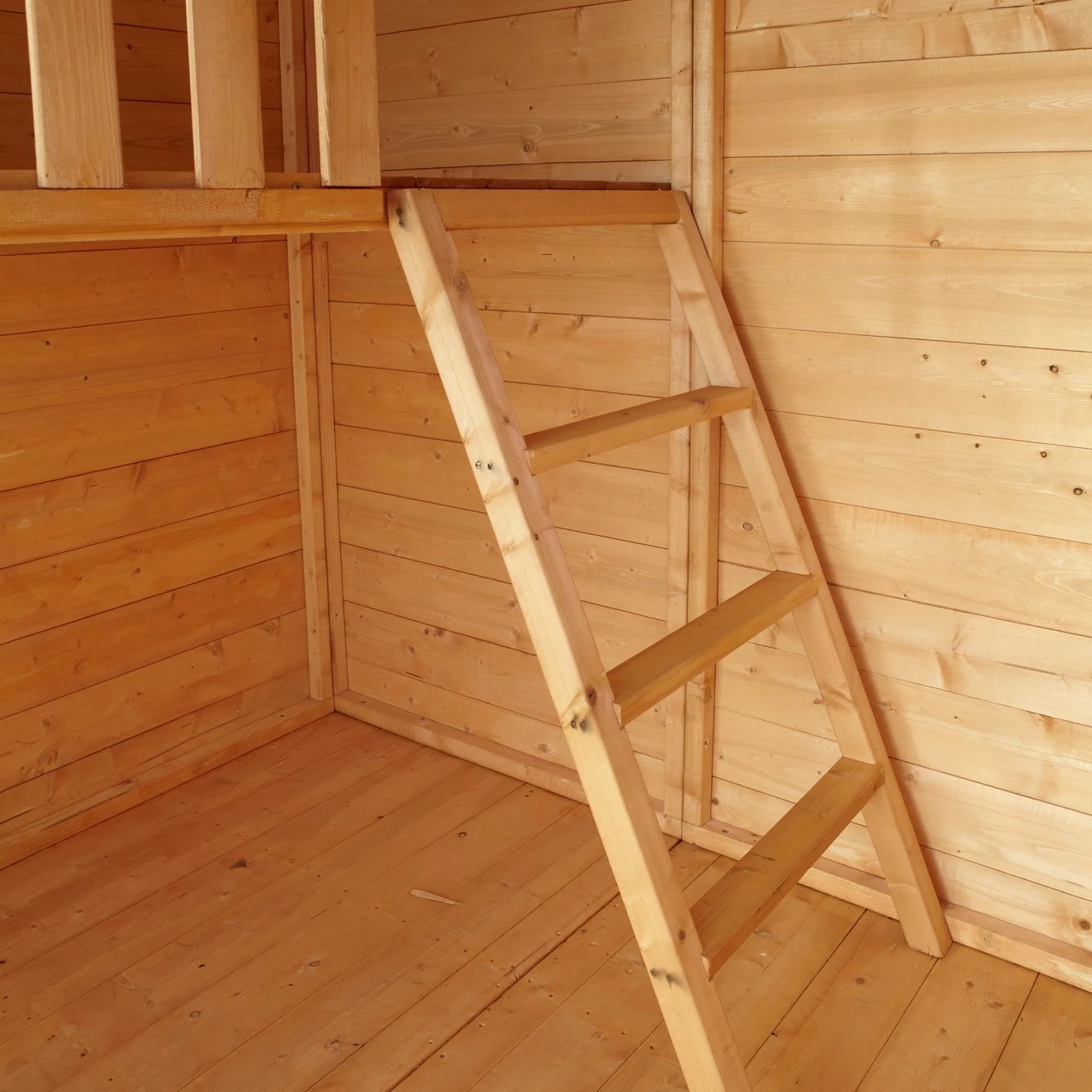 Shire 5x5 Croft Whitewood Pine Playhouse Assembly Service Included 4 Shire 5x5 Croft Whitewood Pine Playhouse Assembly Service Included - Image 4