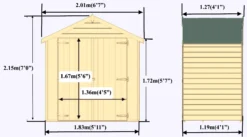 Shire 6x4 Ft Apex Overlap Shed With Floor 9 Shire 6x4 Ft Apex Overlap Shed With Floor -Deals Good Garden Tool Store shire 6x4 ft apex overlap shed with floor5019804465446 19bq
