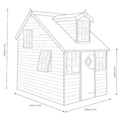Shire 8x6 Cottage Whitewood Pine Playhouse Assembly Required 9 Shire 8x6 Cottage Whitewood Pine Playhouse Assembly Required -Deals Good Garden Tool Store shire 8x6 cottage whitewood pine playhouse assembly required5019804111817 04t