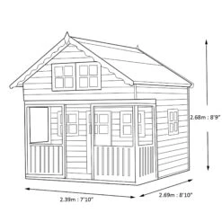 Shire 8x9 Lodge Whitewood Pine Playhouse Assembly Required -Deals Good Garden Tool Store shire 8x9 lodge whitewood pine playhouse assembly required5019804111831 03t