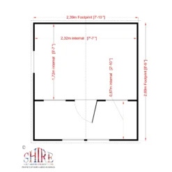 Shire 8x9 Lodge Whitewood Pine Playhouse Assembly Service Included -Deals Good Garden Tool Store shire 8x9 lodge whitewood pine playhouse assembly service included5019804111848 02t