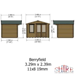 Shire Berryfield 11x8 Glass Apex Tongue & Groove Wooden Cabin - Base Not Included 11 Shire Berryfield 11x8 Glass Apex Tongue & Groove Wooden Cabin - Base Not Included -Deals Good Garden Tool Store shire berryfield 11x8 glass apex tongue groove wooden cabin base not included5019804112296 01t bq