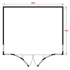 Shire Blenheim 10x8 Apex Shiplap Wooden Summer House With Bi-fold Door - Assembly Service Included -Deals Good Garden Tool Store shire blenheim 10x8 apex shiplap wooden summer house with bi fold door assembly service included5019804111213 02t