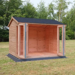 Shire Blenheim 10x8 Apex Shiplap Wooden Summer House With Bi-fold Door - Assembly Service Included -Deals Good Garden Tool Store shire blenheim 10x8 apex shiplap wooden summer house with bi fold door assembly service included5019804111213 04i bq