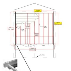 Shire Cannock 10x12 Ft Apex Tongue & Groove Wooden Cabin With Felt Tile Roof - Assembly Service Included -Deals Good Garden Tool Store shire cannock 10x12 ft apex tongue groove wooden cabin with felt tile roof assembly service included5019804111350 03t