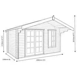 Shire Cannock 10x8 Ft Toughened Glass Apex Tongue & Groove Wooden Cabin With Felt Tile Roof -Deals Good Garden Tool Store shire cannock 10x8 ft toughened glass apex tongue groove wooden cabin with felt tile roof5019804111282 03t