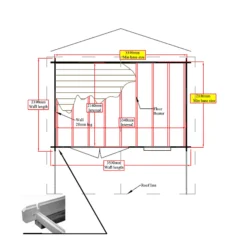 Shire Cannock 12x8 Ft Apex Tongue & Groove Wooden Cabin With Felt Tile Roof - Assembly Service Included 10 Shire Cannock 12x8 Ft Apex Tongue & Groove Wooden Cabin With Felt Tile Roof - Assembly Service Included -Deals Good Garden Tool Store shire cannock 12x8 ft apex tongue groove wooden cabin with felt tile roof assembly service included5019804111336 02t