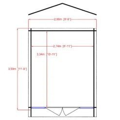 Shire Epping 10x12 Toughened Glass Apex Tongue & Groove Wooden Cabin - Base Not Included 5 Shire Epping 10x12 Toughened Glass Apex Tongue & Groove Wooden Cabin - Base Not Included -Deals Good Garden Tool Store shire epping 10x12 toughened glass apex tongue groove wooden cabin base not included5019804119585 02t bq
