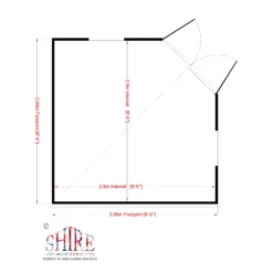 Shire Hampton 10x10 Toughened Glass Pent Shiplap Wooden Summer House - Base Not Included -Deals Good Garden Tool Store shire hampton 10x10 toughened glass pent shiplap wooden summer house base not included5019804111152 02t