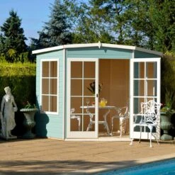 Shire Hampton 7x7 Glass Pent Shiplap Wooden Summer House - Base Not Included -Deals Good Garden Tool Store shire hampton 7x7 glass pent shiplap wooden summer house base not included5019804779833 01i bq