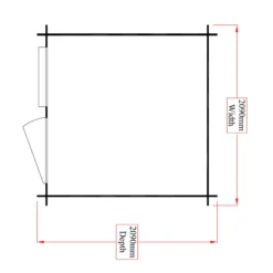 Shire Hartley 7x7 Glass Apex Tongue & Groove Wooden Cabin - Base Not Included -Deals Good Garden Tool Store shire hartley 7x7 glass apex tongue groove wooden cabin base not included5019804197712 02t