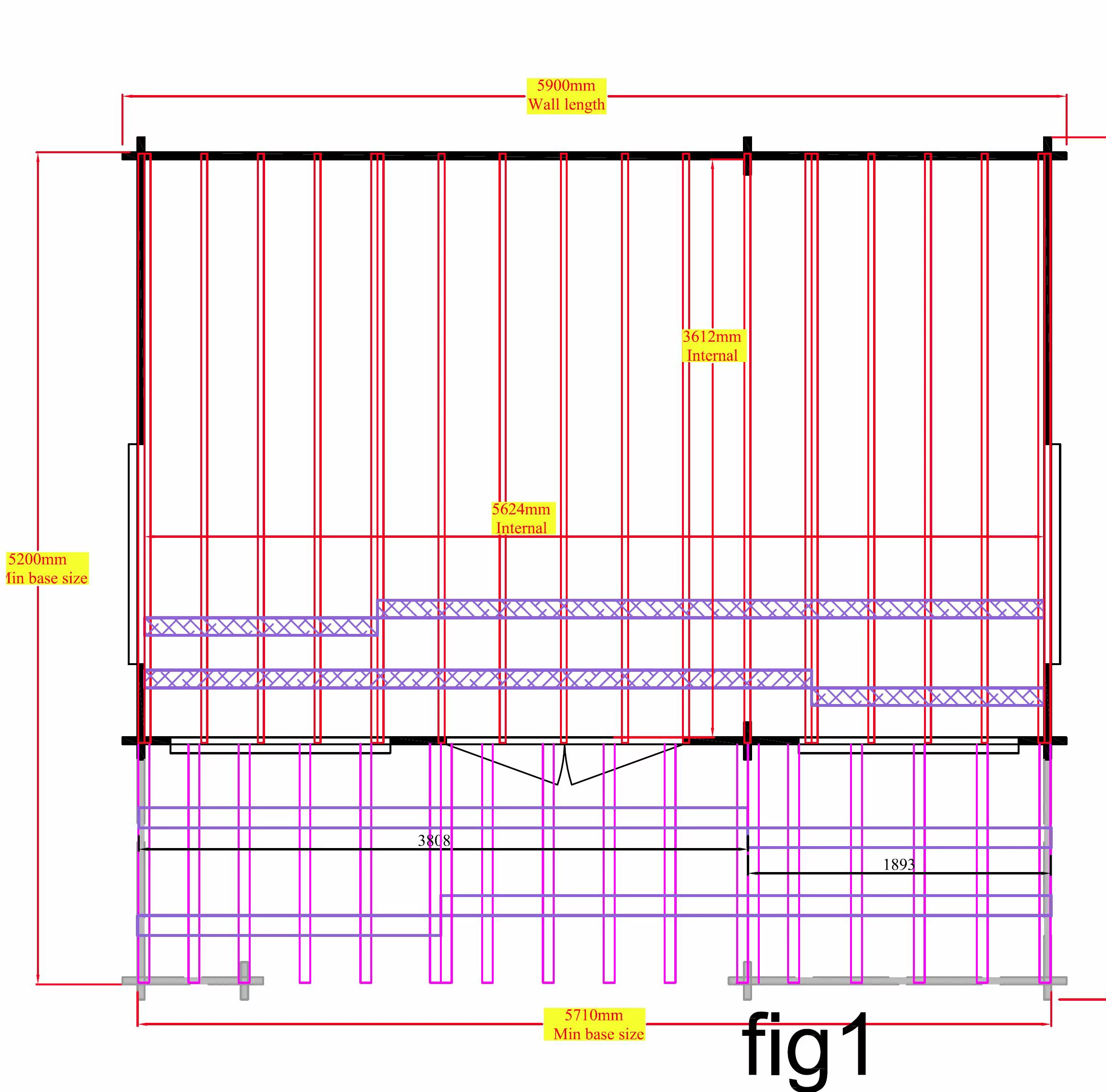 Shire Kingswood 18x20 Toughened Glass Apex Tongue & Groove Wooden Cabin - Base Not Included 6 Shire Kingswood 18x20 Toughened Glass Apex Tongue & Groove Wooden Cabin - Base Not Included - Image 6