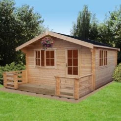 Shire Kinver 12x12 Ft Apex Tongue & Groove Wooden Cabin With Felt Tile Roof - Assembly Service Included 7 Shire Kinver 12x12 Ft Apex Tongue & Groove Wooden Cabin With Felt Tile Roof - Assembly Service Included -Deals Good Garden Tool Store shire kinver 12x12 ft apex tongue groove wooden cabin with felt tile roof assembly service included5019804111398 01i