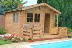 Shire Kinver 14x14 Glass Apex Tongue & Groove Wooden Cabin - Base Not Included 18 Shire Kinver 14x14 Glass Apex Tongue & Groove Wooden Cabin - Base Not Included -Deals Good Garden Tool Store shire kinver 14x14 glass apex tongue groove wooden cabin base not included5019804114191 03i bq
