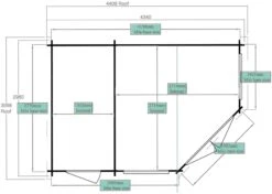 Shire Leygrove 14x10 Glass Apex Tongue & Groove Wooden Cabin - Base Not Included 20 Shire Leygrove 14x10 Glass Apex Tongue & Groove Wooden Cabin - Base Not Included -Deals Good Garden Tool Store shire leygrove 14x10 glass apex tongue groove wooden cabin base not included5019804251483 02t