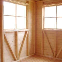 Shire Mammoth 18x12 Apex Wooden Workshop - Assembly Service Included -Deals Good Garden Tool Store shire mammoth 18x12 apex wooden workshop assembly service included5019804183180 36c