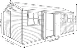 Shire Mammoth 24x12 Glass Apex Wooden Workshop - Base Not Included 15 Shire Mammoth 24x12 Glass Apex Wooden Workshop - Base Not Included -Deals Good Garden Tool Store shire mammoth 24x12 glass apex wooden workshop base not included5019804243181 04t