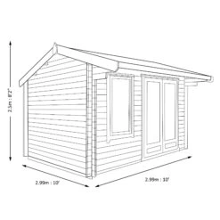 Shire Marlborough 10x10 Toughened Glass Apex Tongue & Groove Wooden Cabin - Base Not Included -Deals Good Garden Tool Store shire marlborough 10x10 toughened glass apex tongue groove wooden cabin base not included5019804112326 03t