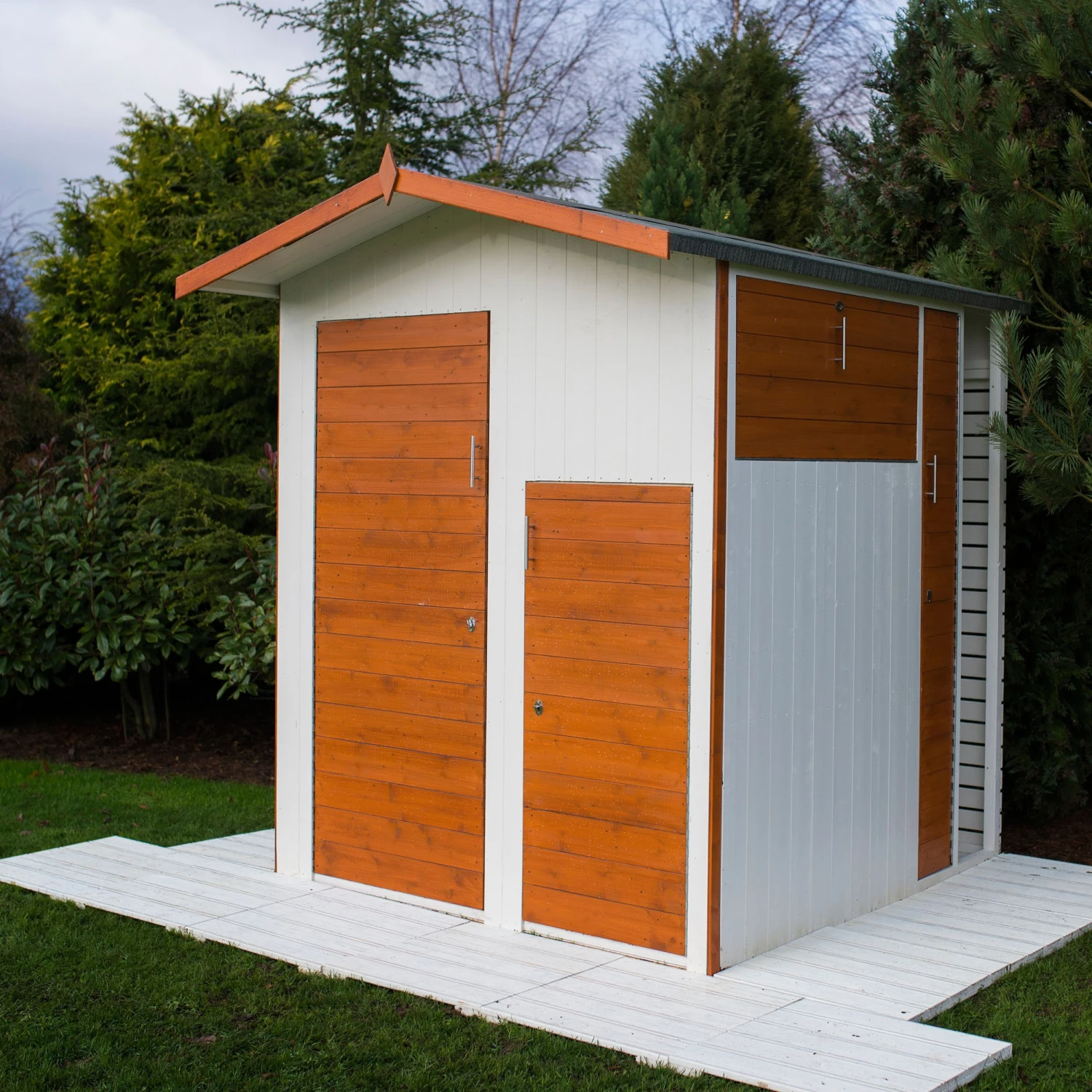 Shire Multi Store 6x6 Ft Apex Tongue & Groove Wooden Shed With Floor 1 Shire Multi Store 6x6 Ft Apex Tongue & Groove Wooden Shed With Floor