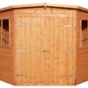 Shire Murrow 8x8 Ft Pent Shiplap Wooden Shed With Floor - Assembly Service Included