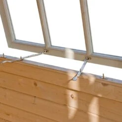 Shire Rowney 14x10 Toughened Glass Apex Tongue & Groove Wooden Cabin - Base Not Included -Deals Good Garden Tool Store shire rowney 14x10 toughened glass apex tongue groove wooden cabin base not included5019804851409 37c