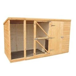 Shire Sanda Kennel & Run, (H)1.67m (W)1.19m (D)1.19m