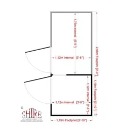 Shire Sanda Kennel & Run, (H)1.67m (W)1.19m (D)1.19m 5 Shire Sanda Kennel & Run, (H)1.67m (W)1.19m (D)1.19m -Deals Good Garden Tool Store shire sanda kennel run h 1 67m w 1 19m d 1 19m5019804111954 03t
