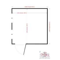 Shire Security Cabin 10x10 Ft Pent Shiplap Wooden Shed With Floor -Deals Good Garden Tool Store shire security cabin 10x10 ft pent shiplap wooden shed with floor5019804112227 02t