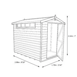 Shire Security Cabin 10x6 Apex Dip Treated Shiplap Wooden Shed With Floor -Deals Good Garden Tool Store shire security cabin 10x6 apex dip treated shiplap wooden shed with floor5019804122103 02t