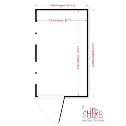 Shire Security Cabin 10x6 Ft Pent Shiplap Wooden Shed With Floor -Deals Good Garden Tool Store shire security cabin 10x6 ft pent shiplap wooden shed with floor5019804112180 02t