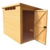 Shire Security Cabin 10x8 Ft Pent Shiplap Wooden Shed With Floor - Assembly Service Included