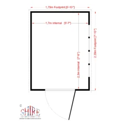 Shire Security Cabin 8x6 Ft Apex Shiplap Wooden 3 Windows Shed With Floor - Assembly Service Included -Deals Good Garden Tool Store shire security cabin 8x6 ft apex shiplap wooden 3 windows shed with floor assembly service included5019804112098 02t