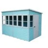 Shire Sun 10x6 Glass Pent Shiplap Wooden Summer House - Base Not Included