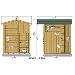Shire Tongue & Groove Wooden 6x6 Apex Garden Storage - Assembly Service Included -Deals Good Garden Tool Store shire tongue groove wooden 6x6 apex garden storage assembly service included5019804118786 01t bq