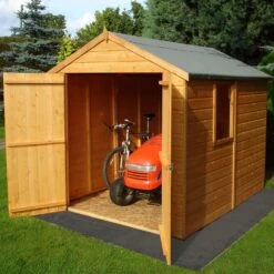 Shire Warwick 8x6 Ft Apex Shiplap Wooden Shed With Floor (Base Included) -Deals Good Garden Tool Store shire warwick 8x6 ft apex shiplap wooden shed with floor base included 5019804789528 01i bq