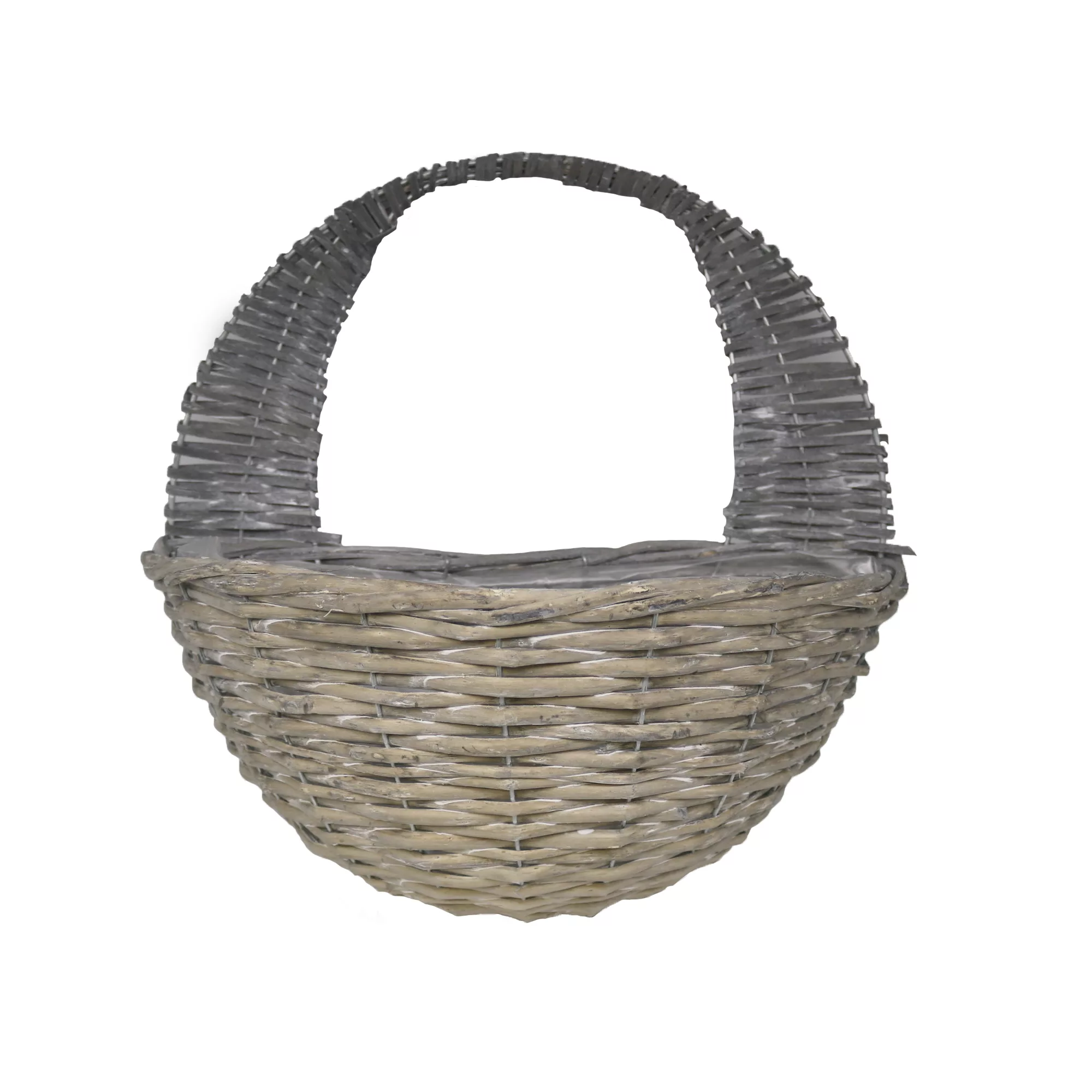 Smart Garden Sable Willow Grey Semi-circle Hanging Basket 1 Smart Garden Sable Willow Grey Semi-circle Hanging Basket